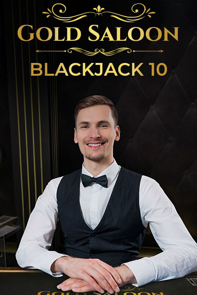 Gold Saloon Blackjack 10